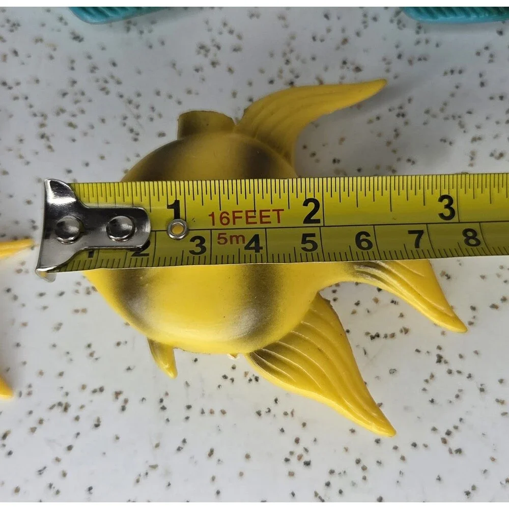 Vtg Blow Mold Tropical Fish Replacement COVERS ONLY String Lights Patio Camping